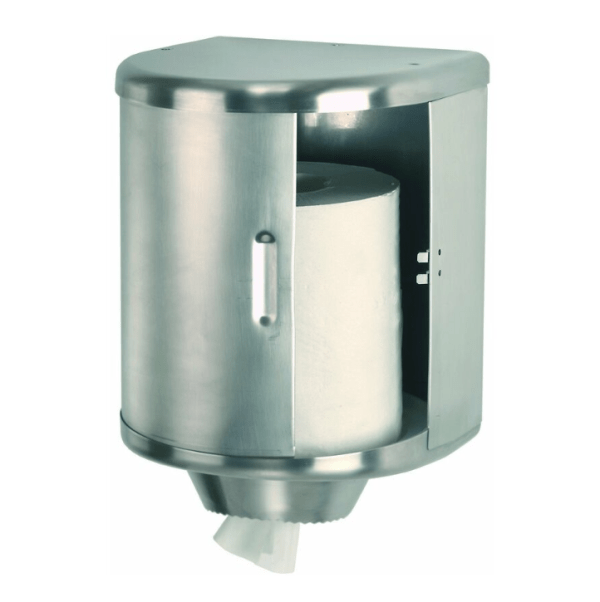 Dispensador Bobina Extracción Central Inoxidable